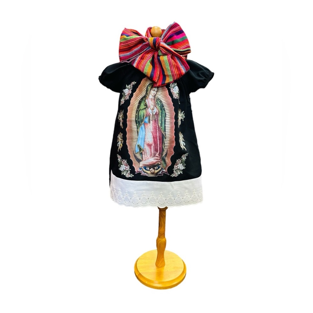 Our Lady of Guadalupe Dress & Headband Baby Toddle - Picture 2 of 2